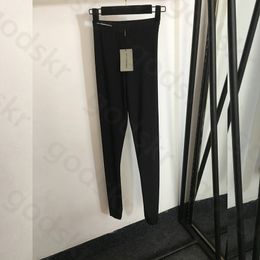 Leggings elásticos para mujer, pantalones de gimnasio de diseñador, pantalones de Yoga a la moda, pantalones de cintura elástica