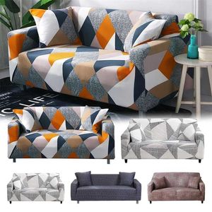 Stretch Sofa Slipcover Elastic Sofa Covers for Living Room Funda Sofa Chair Sectional Couch Cover Home Decor 1/2/3/4-seater 211102