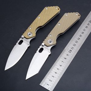 Strider vouwen tactische mes Hoge hardheid 5Cr 13Wov Tanto Blade Drop Point Edge G10 Survival Mes EDC Tool Outdoor Camping Hunting Messen