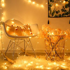 Strings 1/4/10m LED Licht String Batterij Power Outdoor Waterdichte kerst trouwfeest Fairy Lights Holiday Lighting Decoratioled Strings