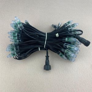 Cordes 1000 pièces 100ct/6 pouces/15cm/DC12V WS2811/nœuds de pixels Led régulés 18awg fil noir; IP68;13.5mm/xConnect