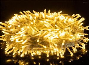 Snaren 10100M Kerstverlichting Decoraties Buiten 8 Modi Garland Fairy String Light Voor Boom Bruiloft Feest Vakantie Decor3525342