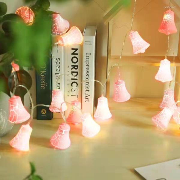 Cuerdas 10LED Decoraciones de Pascua para el hogar Huevo LED Luz de cadena DIY Huevos Regalos para niños Fiesta feliz