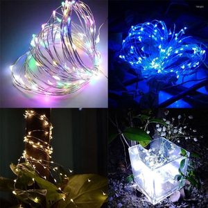 Strings 10m Waterdicht 110V 220V 100 LED Holiday String verlichting voor decor Home Outdoor Christmas Festival Party Fairy Strip Light