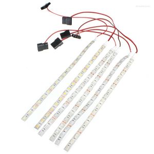 Cuerdas 18 LED Luz de tira SMD PCDC12V Rojo Azul Verde Amarillo Cálido Blanco Caja de computadora Cinta flexible impermeable