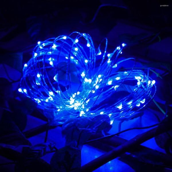 Cuerdas 2,2 m 20 LED alambre de cobre ligero decoración operada por batería luces de hadas accesorios luminosos decoración DIY