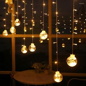 Cordes 2.5M 108 LED lumières blanc chaud fée guirlande lumineuse noël fête de mariage décor intérieur extérieur nouveauté éclairages