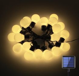 Strings 20 LED-lampen Lamp op zonne-energie Lichtslingers Buiten Vakantiehuis Gordijn Tuin Kerstfeest Verjaardag Kerst Decorat1649616