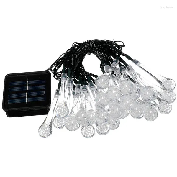 Cordes 20m 200 LED Solar Water Drop Fairy String Light Garden Party Party Decor