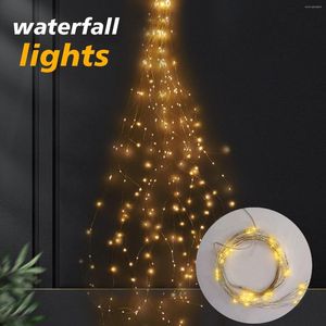 Strings 2m 100leds Branch Lights Garden Garland LED Vijf vestigingen Waterfall House Decoratie Buiten Wedding Roomn Kerstmis