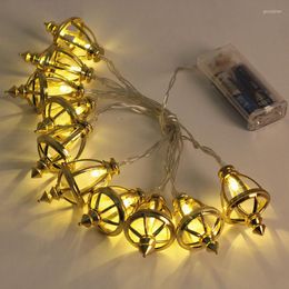 Cuerdas 3.20M Lámpara de aceite / Lámpara de caballo Ramadán Mubark Decoración Luces LED Decoración de luz para eventos en casa Suministros para fiestas