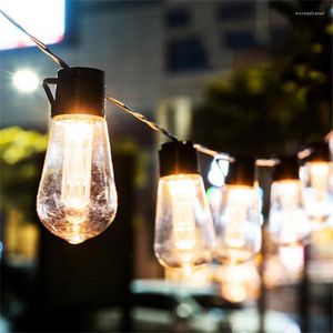 Strings 3.5/5.5/6.5 m Tuin Licht Opknoping Waterdichte Outdoor Solar Led Lamp String Edison Groothandel Party decoratie