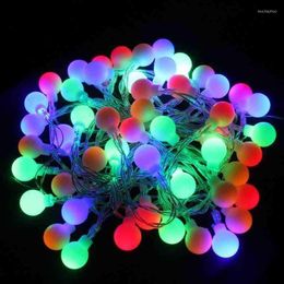 Strings 3Meters 20leds LED Ball String Lights Holiday Party Home Decoration Lamp 6m 40leds Battery Powerededed