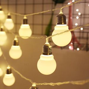 Cordes 5cm ampoule grosse boule décorative LED guirlandes lumineuses décoration intérieure alimentée par batterie