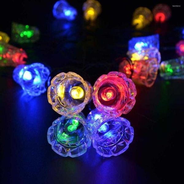 Cordes 5m 40bulbs de Noël Jingle Bells Fairy String Lights Gardens Année de Noël Tree Party Decoration Supplies