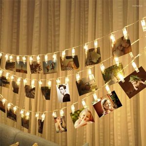 Strings abay 1m 3m 4m kaartfoto's POS clips pinnen helder led string licht batterij power indoor home party festival bruiloft decor