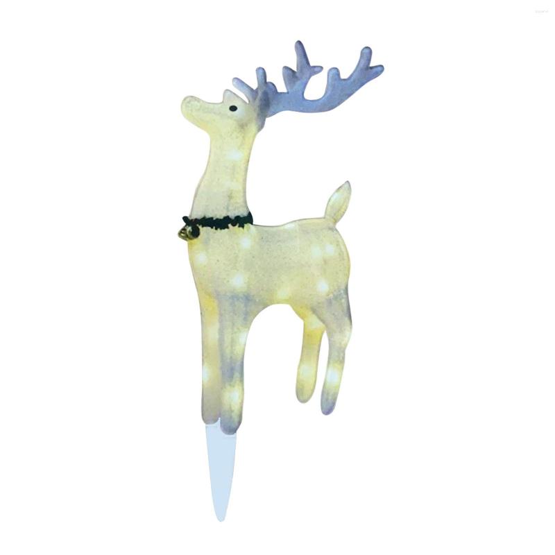 Strings Acrylic Christmas Deer Light Decoration Cute Decorations For Friend Family Neighbors Gift