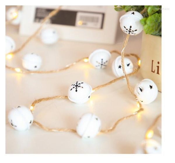 Cordes Décoration de Noël LED Bell Light String Creative Cool Lights Outdoor C9 Net Tree