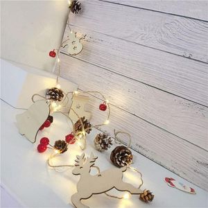 Strings Christmas Lights bollen voor boomdecoratie LED Bell Light String Creatieve netto buitenstruiken