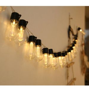 Snaren grensoverschrijdend product -Selling Amazon Solar Water Druppelts Globe Lighting Chain Christmas Decoration Light