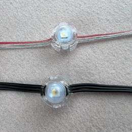 Strings DHL/FEDEX/UPS 1000PCS DC5V 50CT/SK6812-RGBW/20MM/Adresable LED-pixelmodule; 18AWG -draad; IP68; 13,5 mm/xconnect
