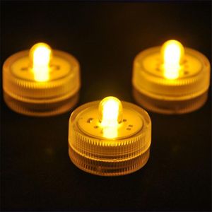 Offre directe d'usine de cordes ! 120 pièces/lot 100% LED étanche décoration de mariage Submersible Floralyte Mini fête lumière