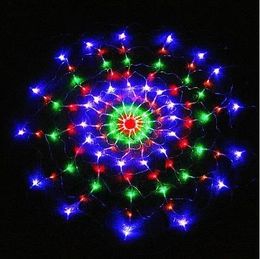 Strings Fairy Indoor Outdoor Colorful 120 LED Net Light for Christmas Party Eu UK US AU Plug 1.2M