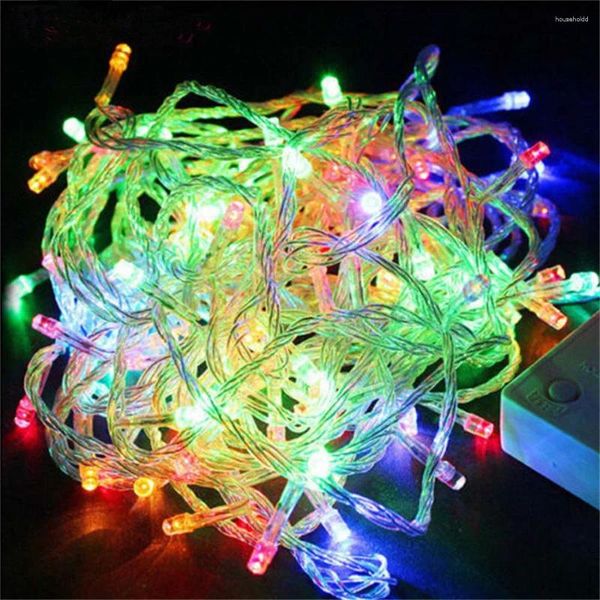 Strings Guirlande lumineuse 5M 40Led guirlande de noël 220V EU lumière étanche pour arbre maison jardin fête de mariage extérieur intérieur décor