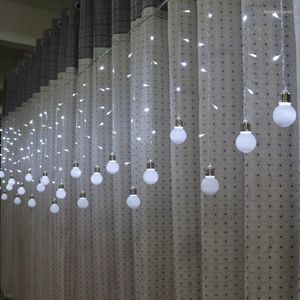 Cordes Feimefeiyou 5M 216 LED ampoule guirlande lumineuse romantique fée lumières rideau pour vacances fête de mariage Decora