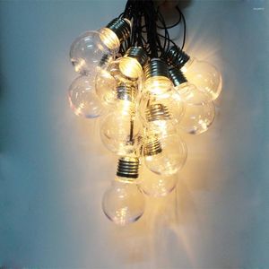 Cordes festoon LED Mariage Lights Lights Christmas Globe Bulb Fairy Lamps Garland for Party Terrace Home Decoration