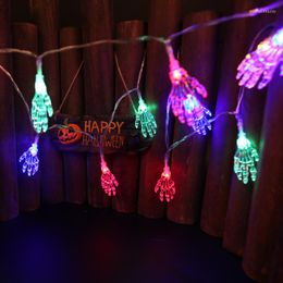 Strings Halloween LED Licht String Batterij Power 10/20 Fairy Lights For slaapkamer Woonkamer Tuin Feestelijke sfeer Decor Decor