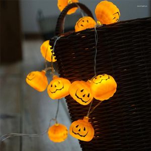 Strings Halloween Party Ghost Festival Pumpkin 1,5m Batterie LED LANTERIE LIGNES LUMINES FORMES DIY MARIDE GARLANDE DÉCOR