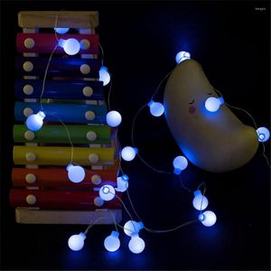 Strings LED Ball String Lights Christmas Copper Wire Bulb Fairy Garlands Outdoor voor vakantie Wedding Woning Jaar Decoratielampje