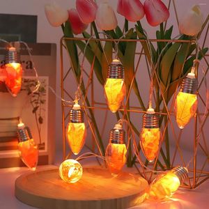 Cordes LED Ampoule Souhaitant Bouteille Chaîne De Lumière Décorative Jaune Décor Intérieur Thanksgiving Arbre De Noël Po Props