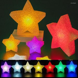 Cordes LED lumières de noël étoile coeur décor pour fête vacances mariage année décoration scène enfants cadeau