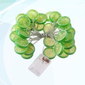 Strings LED Decor Fruit String Lights Outdoor Indoor Summer Lemon Light Decorer