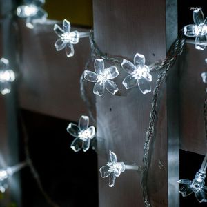 Cordas LED Flores Luzes de Fada 2M 5M 10M Corda Interior Jardim Árvore de Natal Guirlanda Casa de Férias Decoração do Quarto Bateria