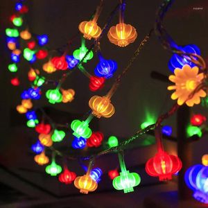 Snaren LED-lantaarn Chinese KnotLight String Jaar Home Decor Kerstverlichting voor buitenstraattuindecoratie Vakantieverlichting