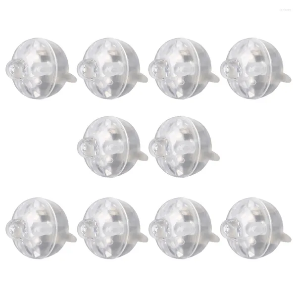 Cuerdas Luces de luz LED Bombilla redonda Lámpara de globo Mini Linternas decorativas de papel Flash para globos de linterna Multicolor