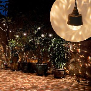 Cuerdas LED RGB Jardín al aire libre Luz de cadena a prueba de agua para iluminación de vacaciones Lámpara de boda Guirnalda Terraza Camping Bar Decoración Bombilla