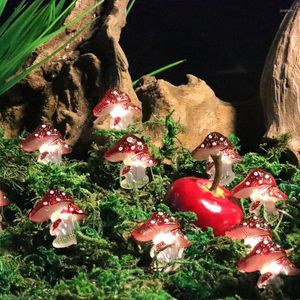 Cordes Champignon Fée Lumière Décoration De Vacances Guirlandes Lumineuse Alimenté Par Batterie Pour Chambre Fête Noël Mariage Patio Clôture Plantes