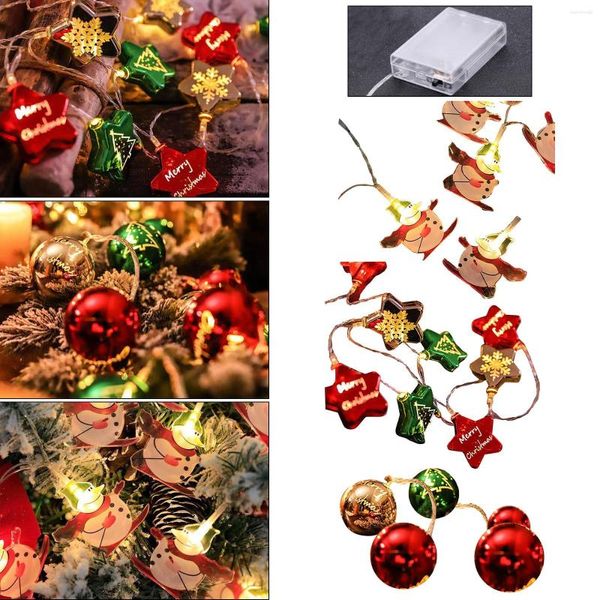 Cordes En Plein Air De Noël Net Lumières LED Guirlande Lumineuse Électrolytique Boule Étoile Bonhomme De Neige Décoratif Couleur Vacances