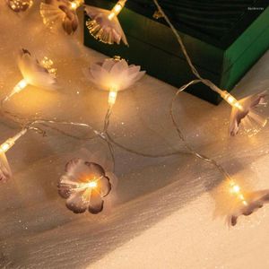 Cordes fête lampe à LED Extra-Long éclairage doux fleur guirlande lumineuse décoration de vacances fournitures ménagères