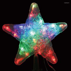 Strings RGB Christmas Star Lights Tree Holiday Party Indoor Festival Jaar LED String Fairy Lamp Decoration Lighting EU/US Plug