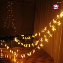 Strings RGB/White 10m LED String Fairy Lights Pearl Star Jaar Garland Kerstdecoraties Outdoor Luces de Navidad