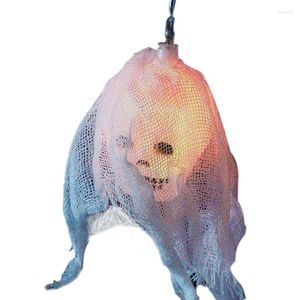 Cordes SHGO-2.5M/8.2ft 10LED Fantôme Crâne Batterie Guirlande Lumineuse Pour Halloween Party Decor Lumière