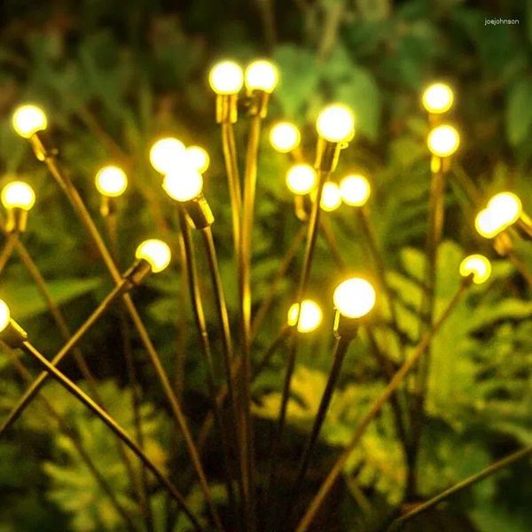 Critres Solar Firefly Light Lighting Outdoor 10 LED Imperproof Garden Decoration Paysage pour le jardinage