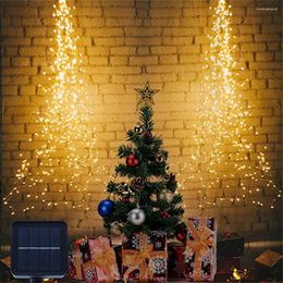 Cuerdas LED solares Vines Branch String Lights 200 Tree Fairy Light Outdoor DIY Valla Jardín Patio Decoración de Navidad