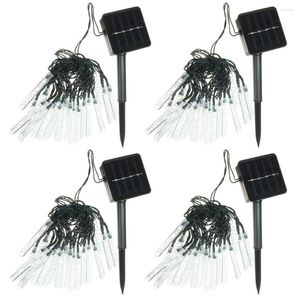 Strings Solar Light Led Ice Piton Lamp String Indoor Outdoor Decoratief Icicle voor huis woonkamer slaapkamer decor