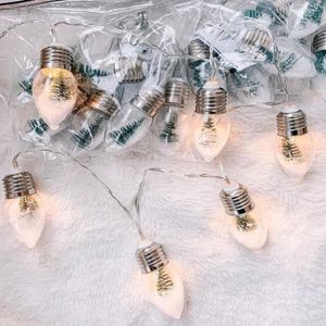 Chaînes de lumières de neige de noël, taille de l'emballage 22x14x4cm, applicables à plusieurs scénarios, décorations de noël à commande manuelle